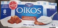 Mängden socker i Yaourt à la grecque Caramel Oikos