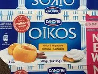 Mängden socker i Oikos Yaourt A La Grecque Pomme Cannelle