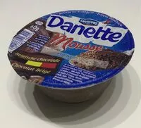 Mängden socker i Danette mousse