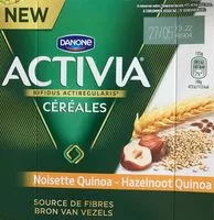 Mängden socker i Activia Céréales Noisette Quinoa
