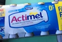 Mängden socker i Actimel