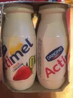 Mängden socker i Actimel à la Fraise