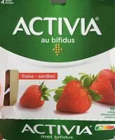 Mängden socker i Activia fraise