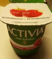 Mängden socker i Activia framboise