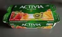 Mängden socker i Activia au bifidus