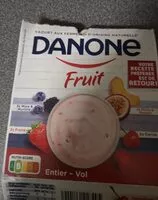 Mängden socker i Danone fruit