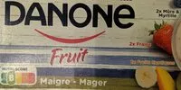 Mängden socker i Danone Fruit
