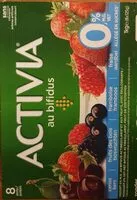 Mängden socker i Activia au Bifidus 0%