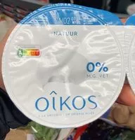 Mängden socker i Oikos op griekse wijze