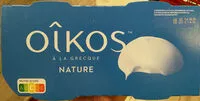 Mängden socker i Oîkos à la grecque nature