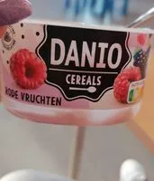 Mängden socker i Danio cereals rode vruchten