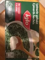 Mängden socker i Épinards Hachés À La Crème