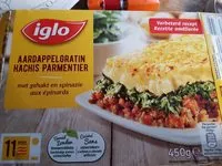 Mängden socker i Aardappelgratin / Hachis Parmentier