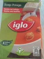 Mängden socker i Potage tomate avec boulettes