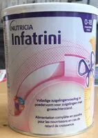 Mängden socker i Infatrini