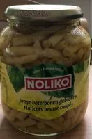 Mängden socker i Haricots beure coupés