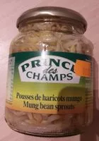 Mängden socker i Poussés de haricots mungo