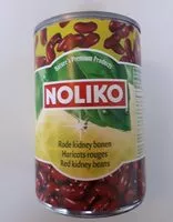 Mängden socker i Noliko Red kidney beans