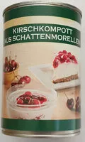 Mängden socker i Kirschkompott aus Schattenmorellen