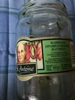 Mängden socker i Épinards en branches