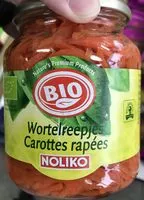 Mängden socker i Carottes rapées bio