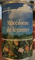 Mängden socker i Macédoine de légumes