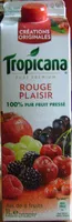 Mängden socker i Rouge plaisir - Jus de 6 fruits