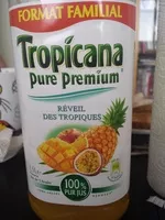 Mängden socker i Pure Premium Réveil des tropiques Jus de 5 Fruits