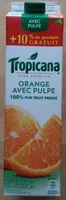 Mängden socker i Pure Premium Orange avec Pulpe pressée