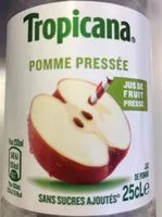 Mängden socker i Jus de pomme pressé