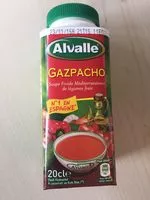 Mängden socker i Gazpacho - Soupe froide méditerranéenne de légumes frais