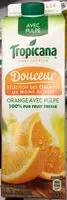 Mängden socker i Pure Premium Douceur Orange avec pulpe