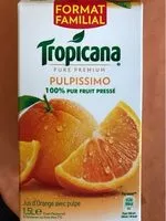 Mängden socker i Pulpissimo jus d'orange pressée