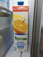 Mängden socker i Jus d'orange sans pulpe