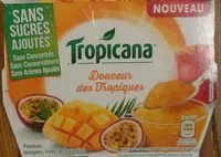 Mängden socker i Douceur des tropiques