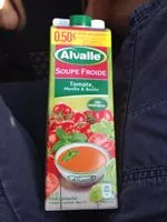 Mängden socker i Soupe froide, tomate menthe basilic
