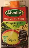 Mängden socker i Soupe chaude - Courgette grillée et thym