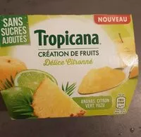 Mängden socker i Création de fruits Délice citronné
