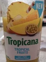 Mängden socker i Tropical fruits