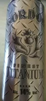Mängden socker i Gordon Finest Titanium