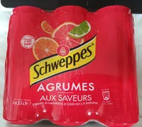 Mängden socker i Schweppes agrumes