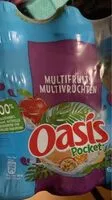 Mängden socker i Oasis pocket