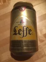 Mängden socker i Leffe Blond bier blik