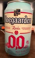 Mängden socker i Hoegaarden Rosée 0,0%
