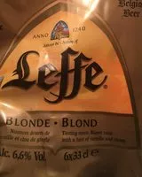 Mängden socker i Biere  blonde