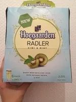 Mängden socker i Hoegaarden Radler Kiwi & Mint
