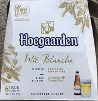 Socker och näringsämnen i Hoegaarden