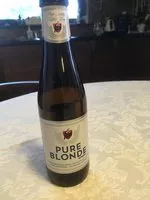 Socker och näringsämnen i Pure blonde by jupiler