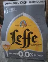 Mängden socker i Leffe blonde 0%