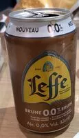 Mängden socker i Leffe brune 0,0%